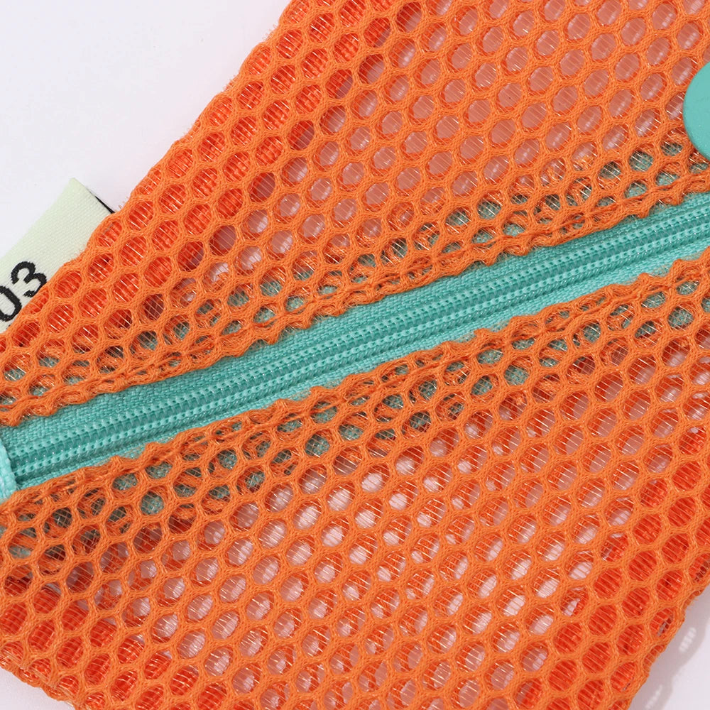 Large Candy Color Cosmetic Bag – Mesh Toiletry Organizer Cosmetic Bag Nixie