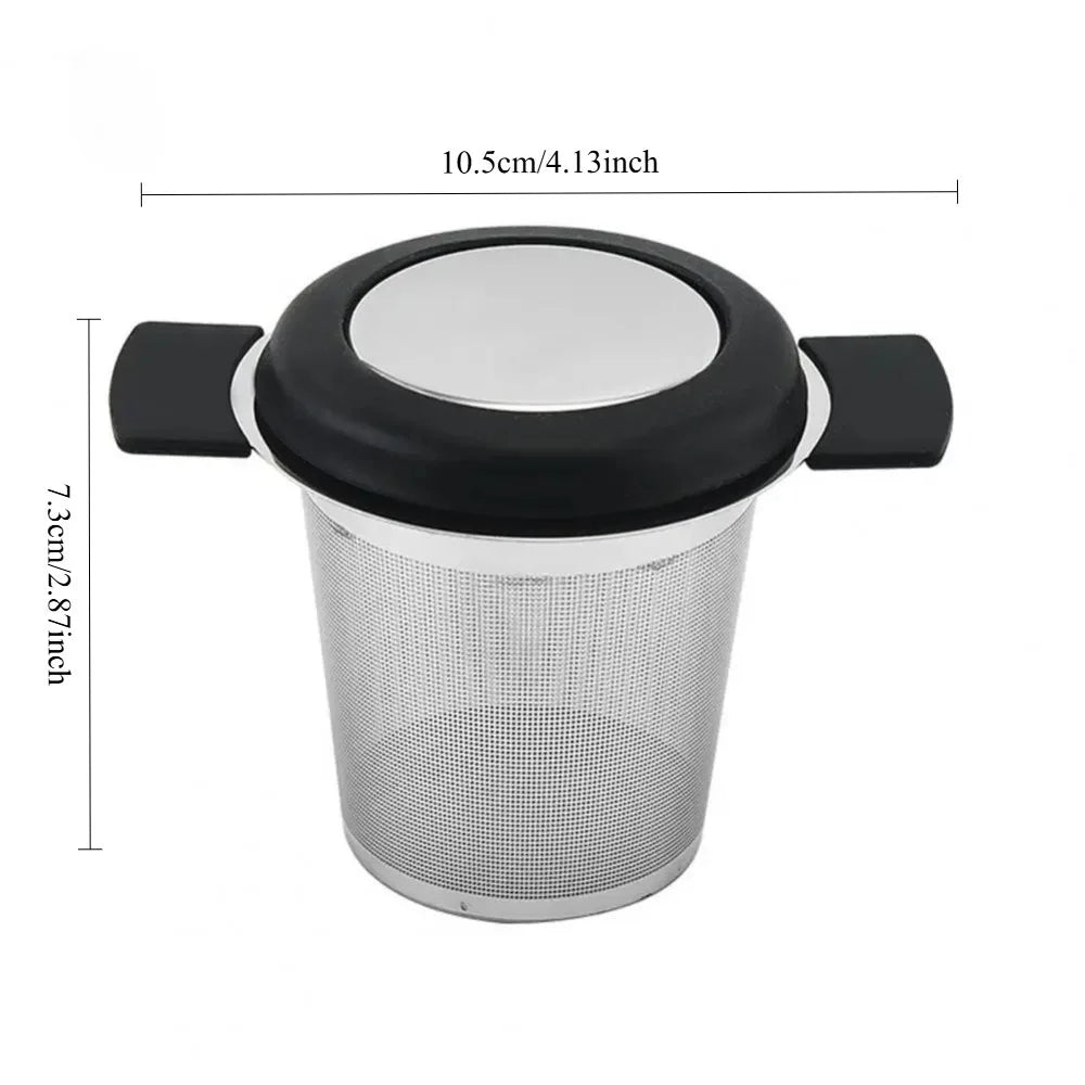 Stainless Steel Loose Leaf Teapot with Fine Mesh Filter & Lid Stainless Steel Teapot Nixie