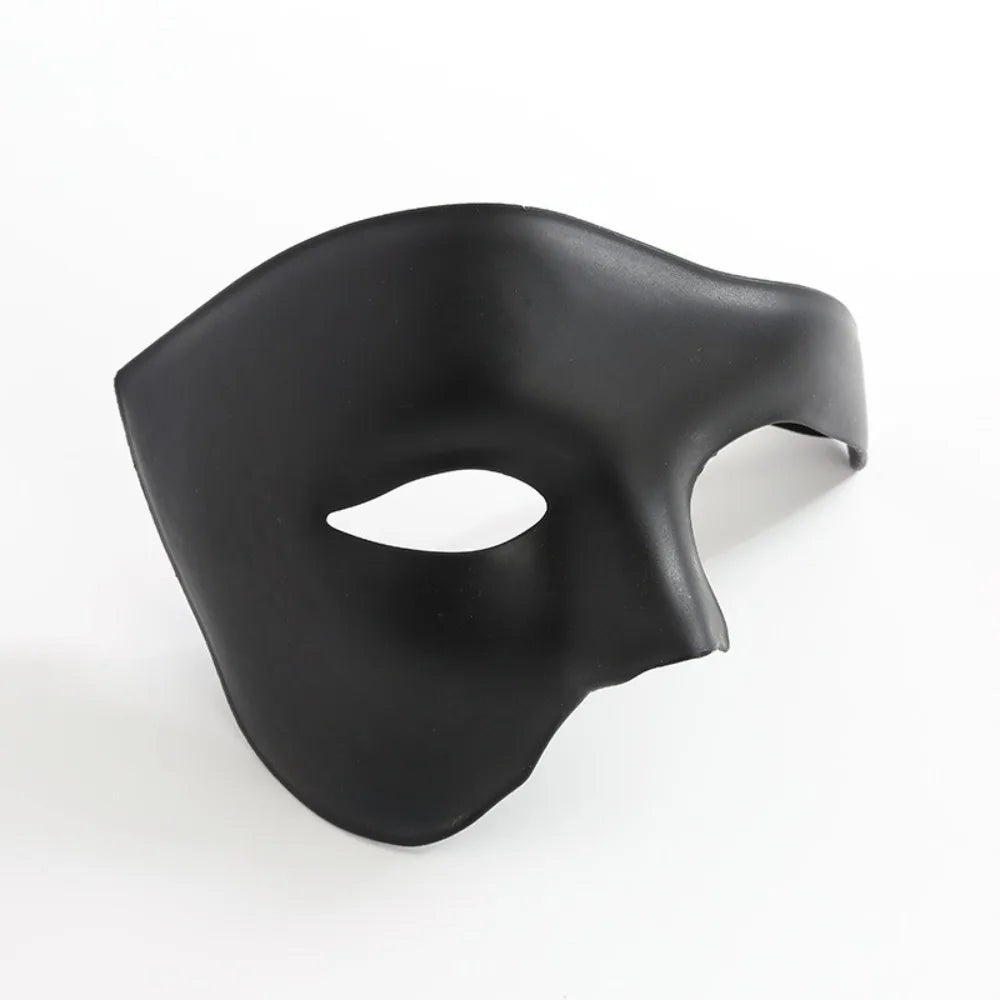 Plastic Half Face Masquerade Cosplay Mask – Halloween Party