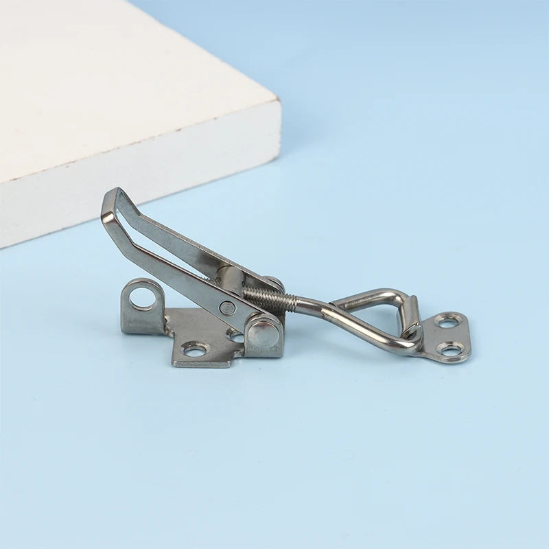 304 Stainless Steel Marine Deck Hasp Lock Latch Clamp Fastener Marine Hasp Latch Nixie