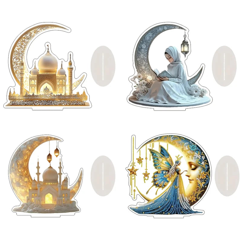 Dragon Desktop Ornament 2D Acrylic Decor Figure – Office Gift Desktop Ornament Nixie