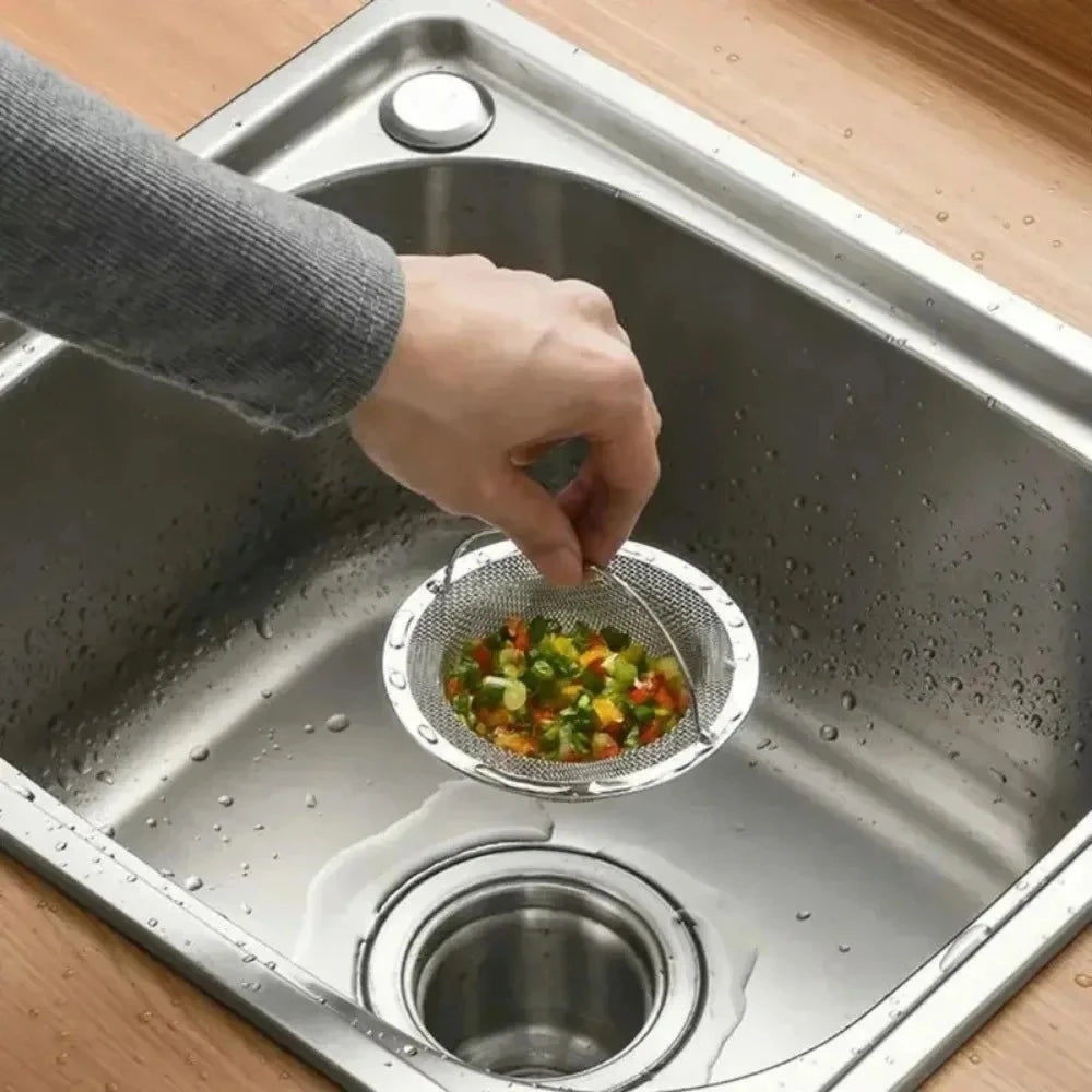 Stainless Steel Sink Strainer Drain Filter & Food Catcher
