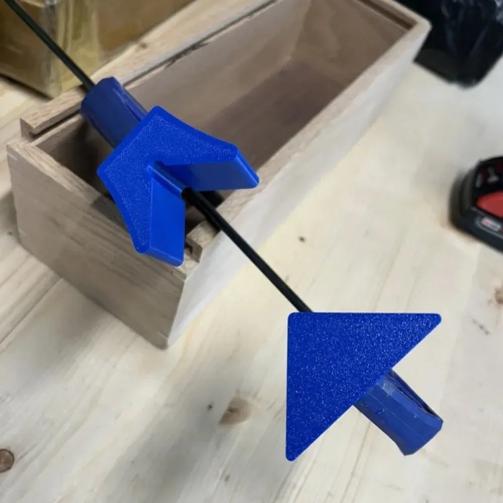 Quick Clamp Adapter Set – 90° Corner Woodworking Clamp Tool