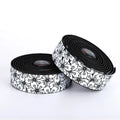 Sakura Road Bike Handlebar Tape – Anti-Slip Cushioned Wrap Bike Handlebar Tape Nixie BLACK-WHITE
