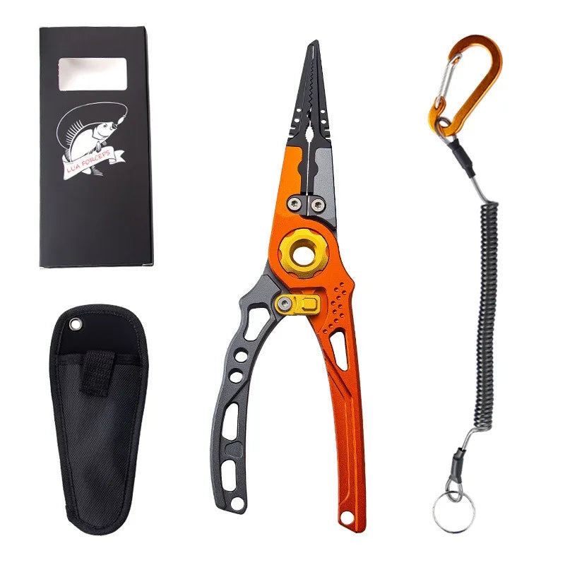 Aluminum Alloy Multifunctional Fishing Pliers & Hook Remover Fishing Pliers Nixie