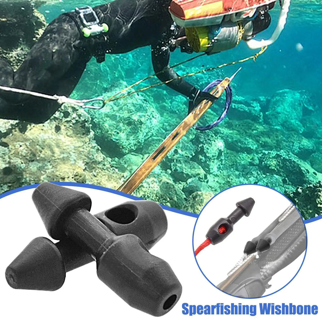2PCS Speargun Wishbone Inserts – Spearfishing Rubber Band Tool Spearfishing Tackle Nixie