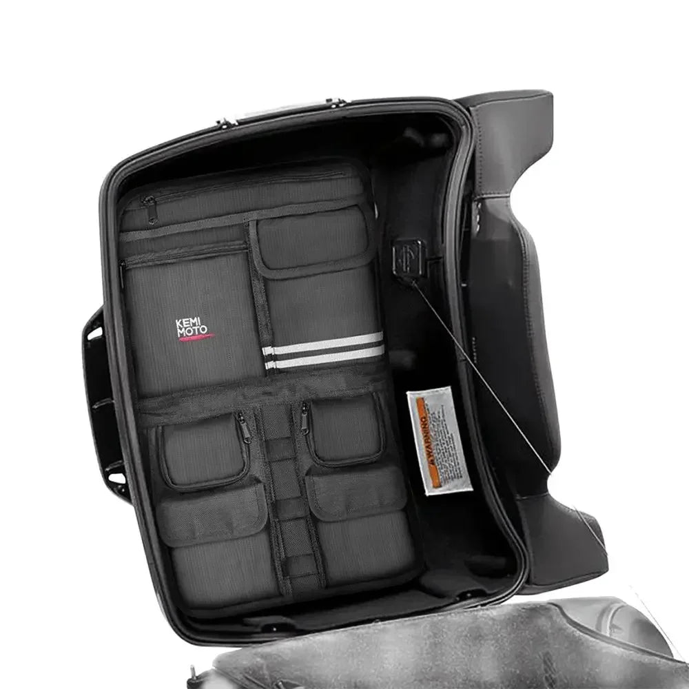 Tour Pack Lid Organizer Bag – Road King, Street & Road Glide Motorcycle Organizer Bag Nixie Type A