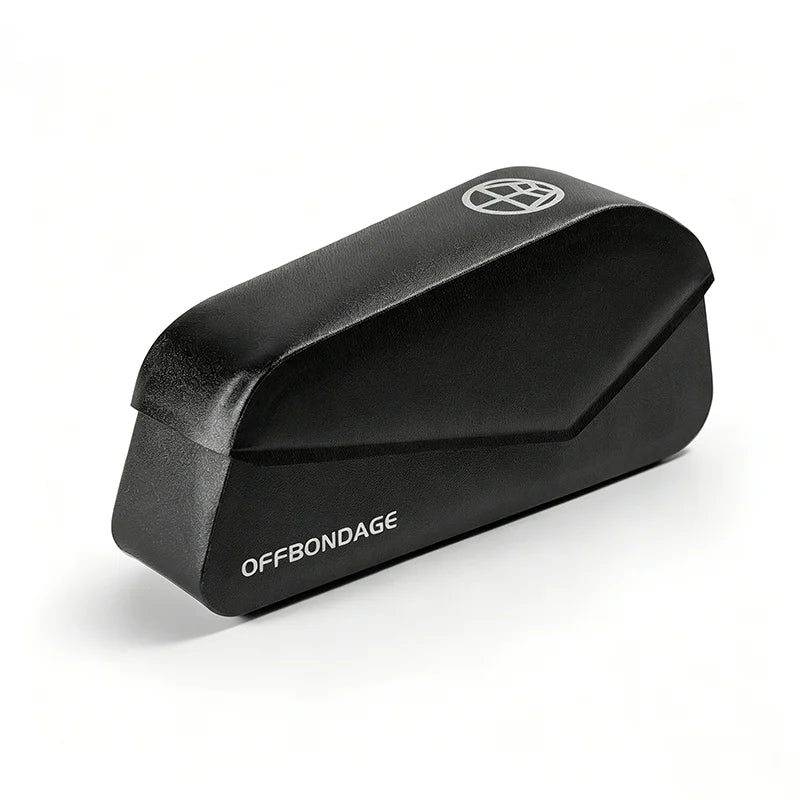 OFFBONDAGE Magnetic Waterproof Bike Top Tube Bag – 1.2L TPU Bike Frame Bag Nixie Black