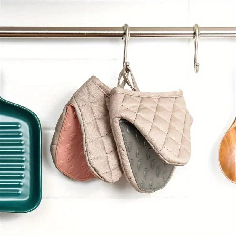 Silicone Oven Glove Clamp – Heat-Resistant Kitchen Mitt Silicone Oven Mitt Nixie