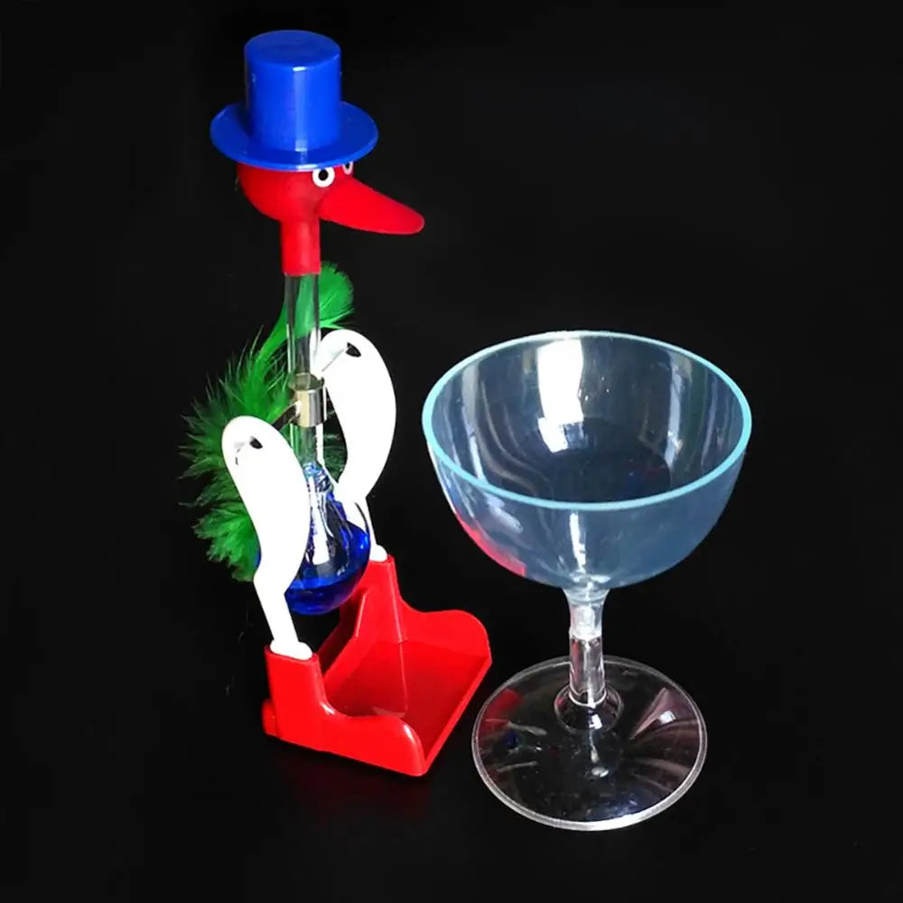 Drinking Bird Bobbing Lucky Bird Toy – Desk Decor & Kids Gift Novelty Desk Toy Nixie
