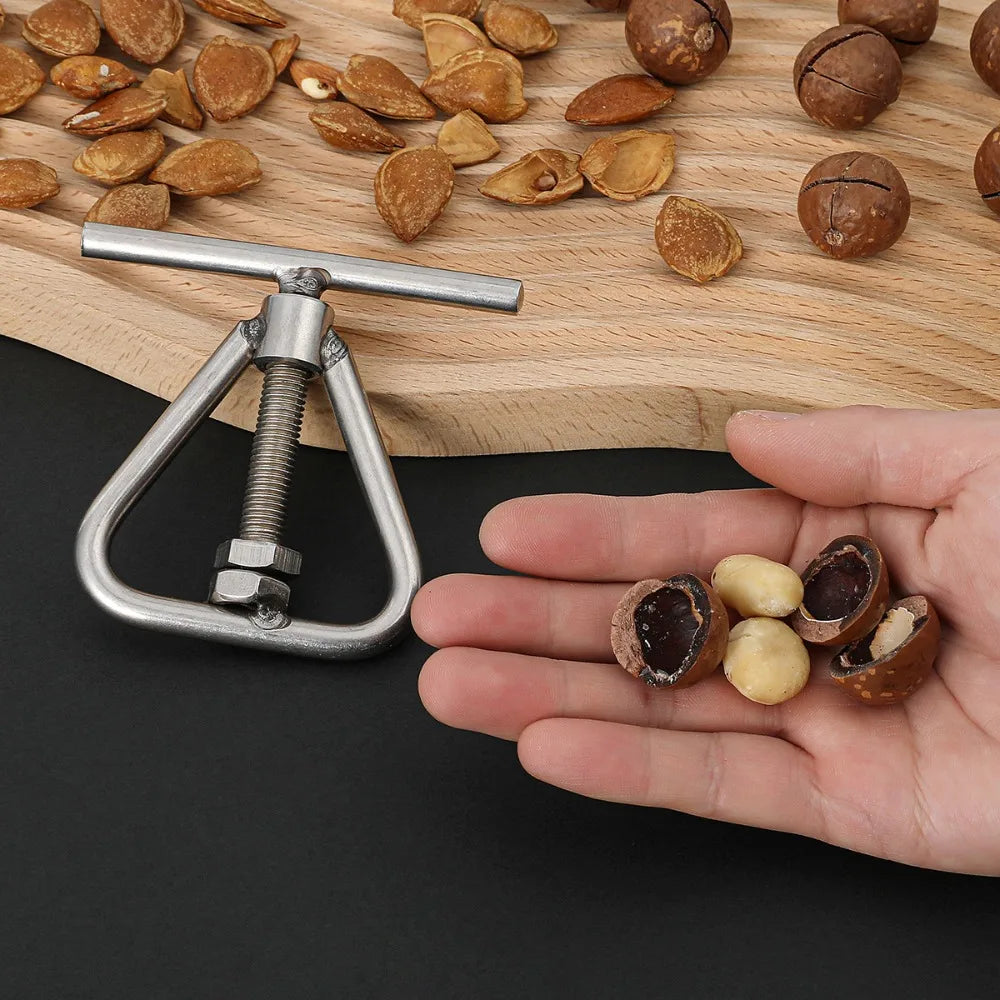 Nut Cracker & Kernel Opener – Macadamia & Walnut Tool