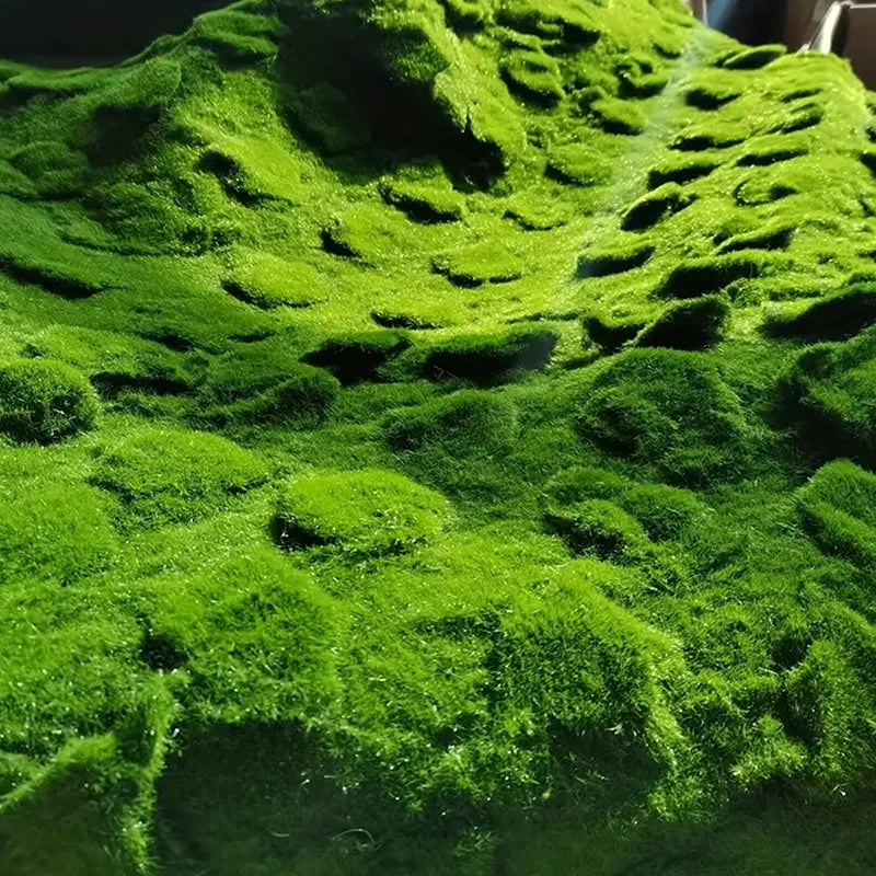 Artificial Moss Mat – Faux Lawn for Bonsai, Terrarium & Décor