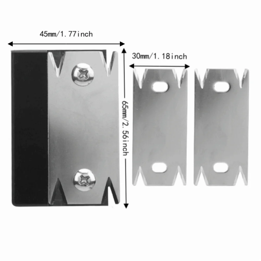3-Piece Mini Edge Banding Trimmer Set with Replacement Blades