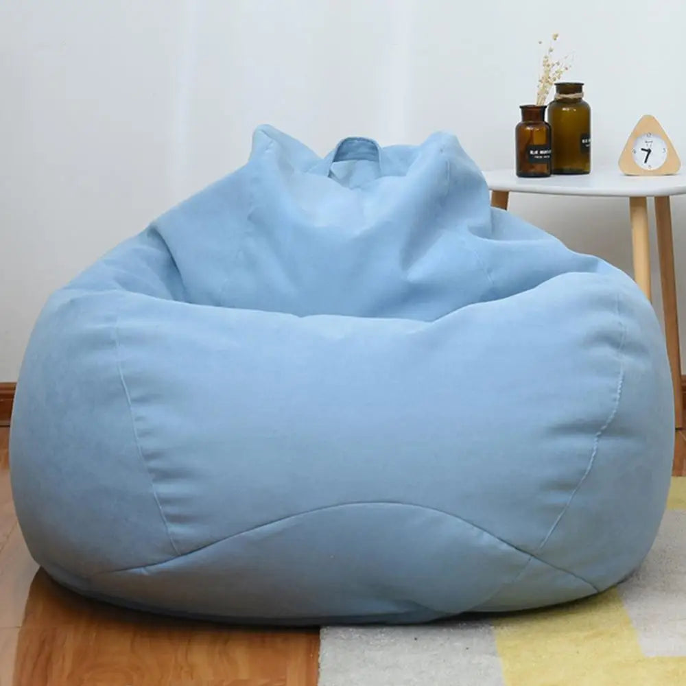 Large Bean Bag Chair Cover – Soft Lazy Lounger Sofa Cover Bean Bag Chair Cover Nixie
