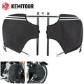 Motorcycle Soft Lower Chaps Leg Bag Touring Road King Glide 1980-2025 Motorcycle Soft Lowers Nixie Default Title