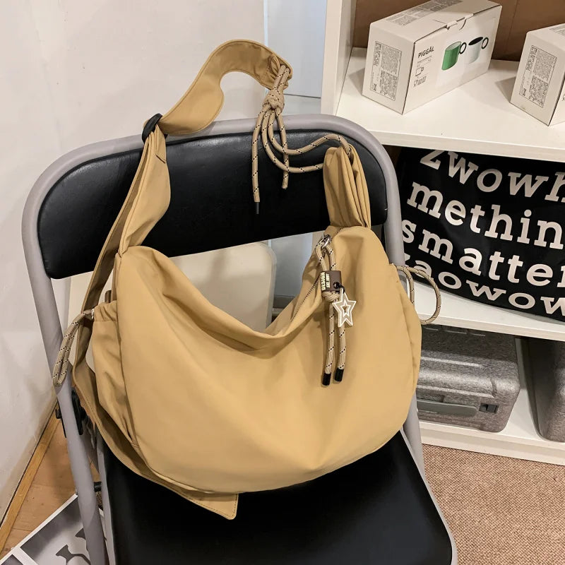 Nixie Dumpling Crossbody Bag – Nylon Shoulder Bag for Women Crossbody Shoulder Bag Nixie