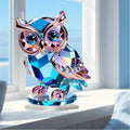 Crystal Acrylic Owl Desktop Ornament | Animal Home Decor Desktop Ornament Nixie Default Title