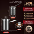 304 Stainless Steel Deep Fryer with Oil Filter – 1-2L Deep Fry Pan Nixie 1 set
