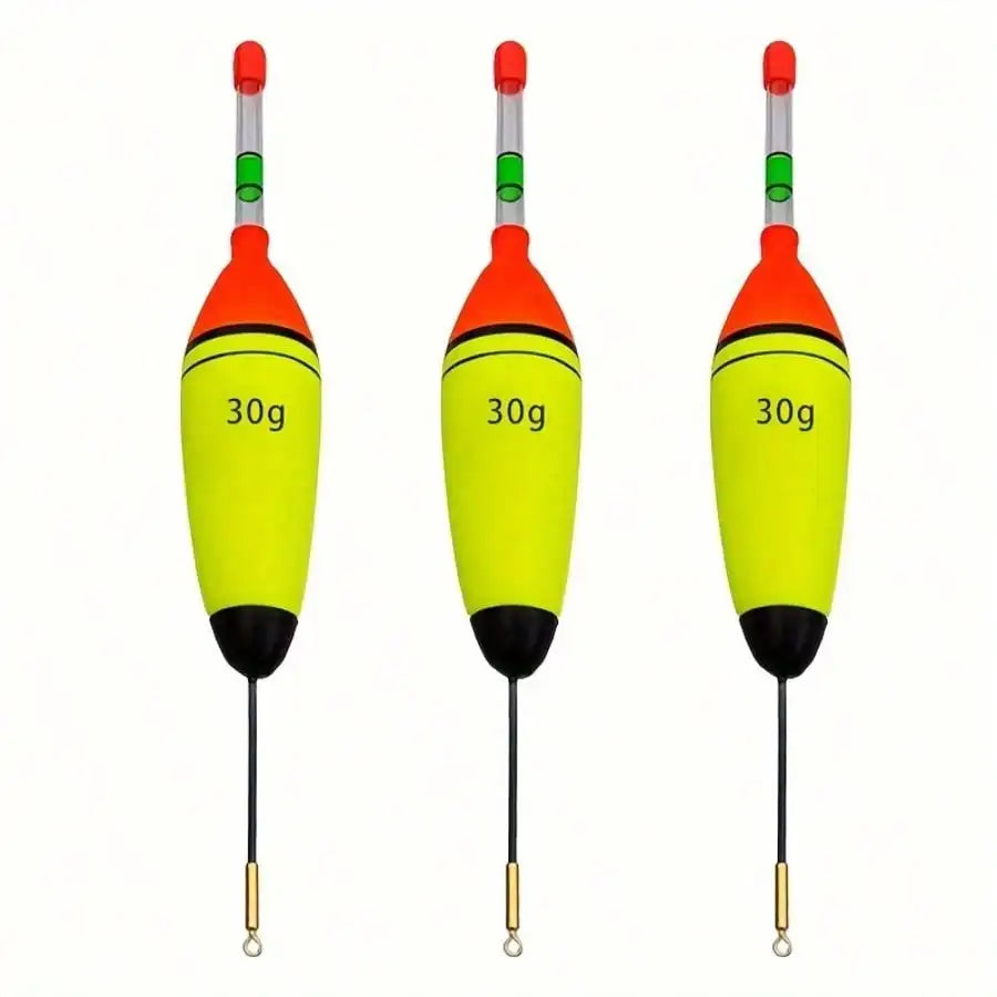 EVA Foam Spherical Fishing Float with Luminous Rod | Nixie Fishing Float Buoy Nixie 30g 3PCS