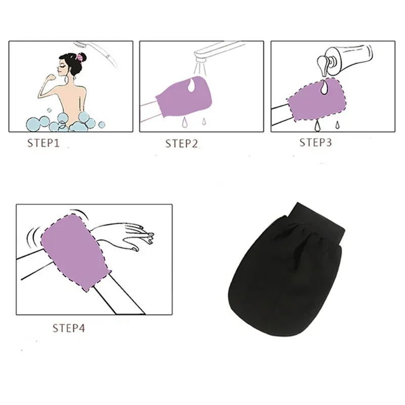 Hammam Exfoliating Scrub Mitt – Double-Sided Peeling Glove