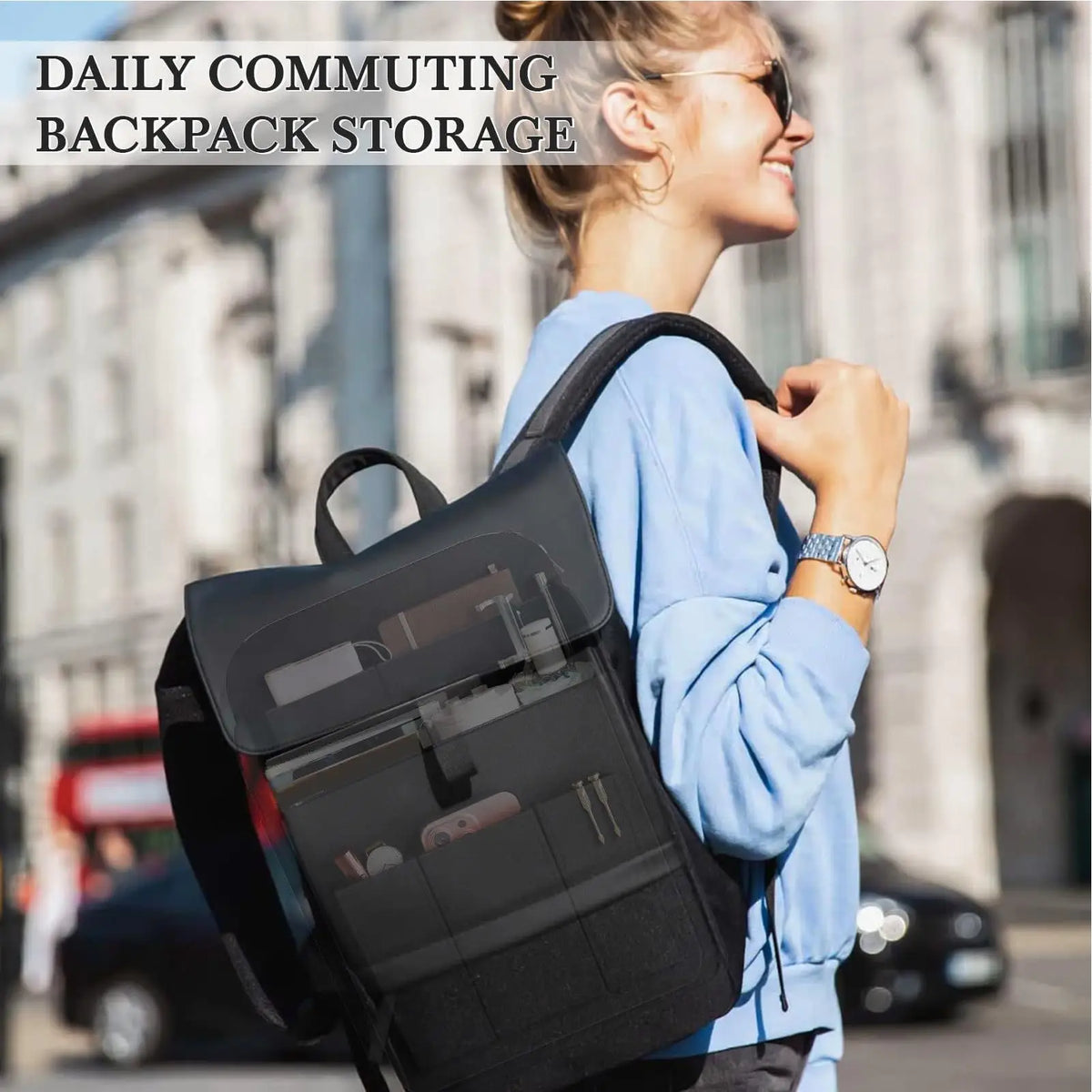 Backpack Organizer Insert – Multi-Compartment Storage Bag