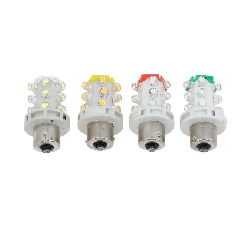 12/24V BA15S LED Signal Indicator Lamp – Red Green Yellow White LED Indicator Lamp Nixie