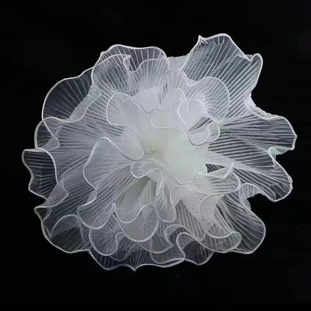 Pearl Wave Mesh Flower Bouquet Wrapping Yarn 28cm x 4 Yards