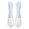 Waterproof Latex Rubber Gloves for Kitchen & Household Cleaning Household Cleaning Gloves Nixie Blue