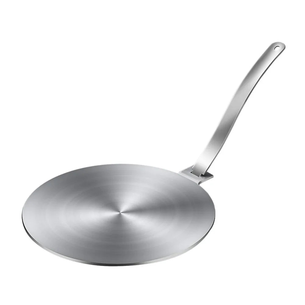 Stainless Steel Heat Diffuser Plate with Detachable Handle Heat Diffuser Plate Nixie 20cm