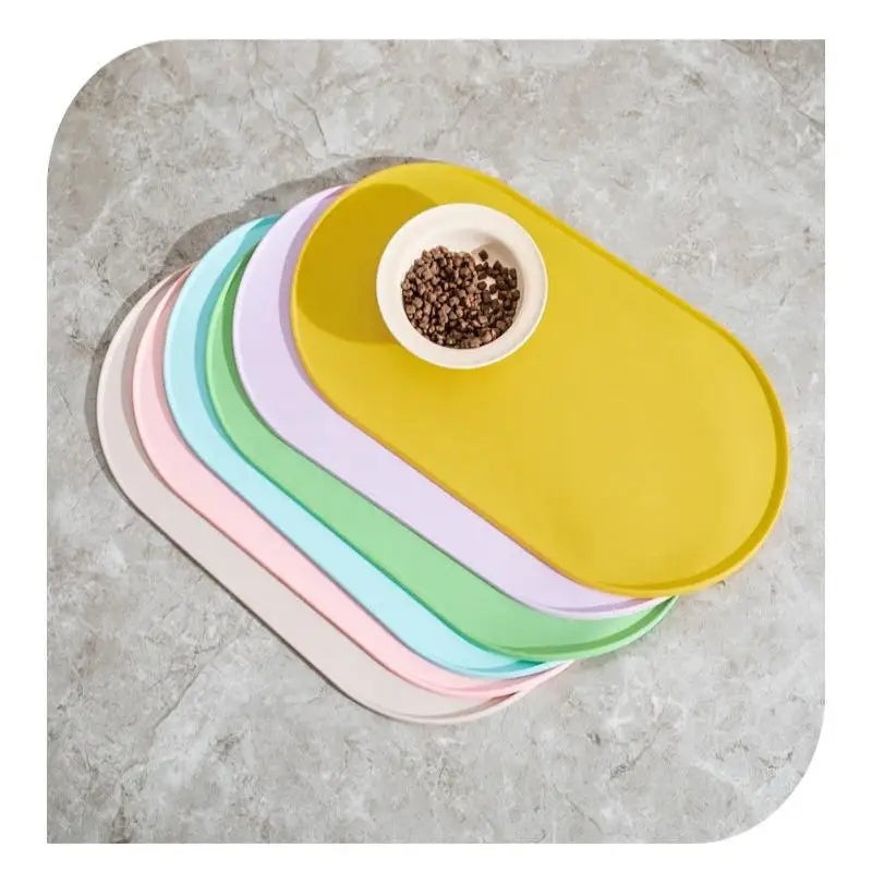 Non-Slip Waterproof Silicone Pet Feeding Mat for Cats & Dogs Pet Feeding Mat Nixie