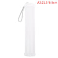 Transparent Cylinder Pencil Case Adjustable PP Pen Holder Pencil Case Organizer Nixie A2