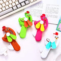 Cartoon Mini Hand Pressure Fan – Ice Cream Design for Kids & Adults Novelty Mini Fan Nixie 1pcs randomly sentK