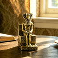 Egyptian Anubis & Khnum Resin Statue Figurine | Home Décor Decorative Resin Figurine Nixie A1
