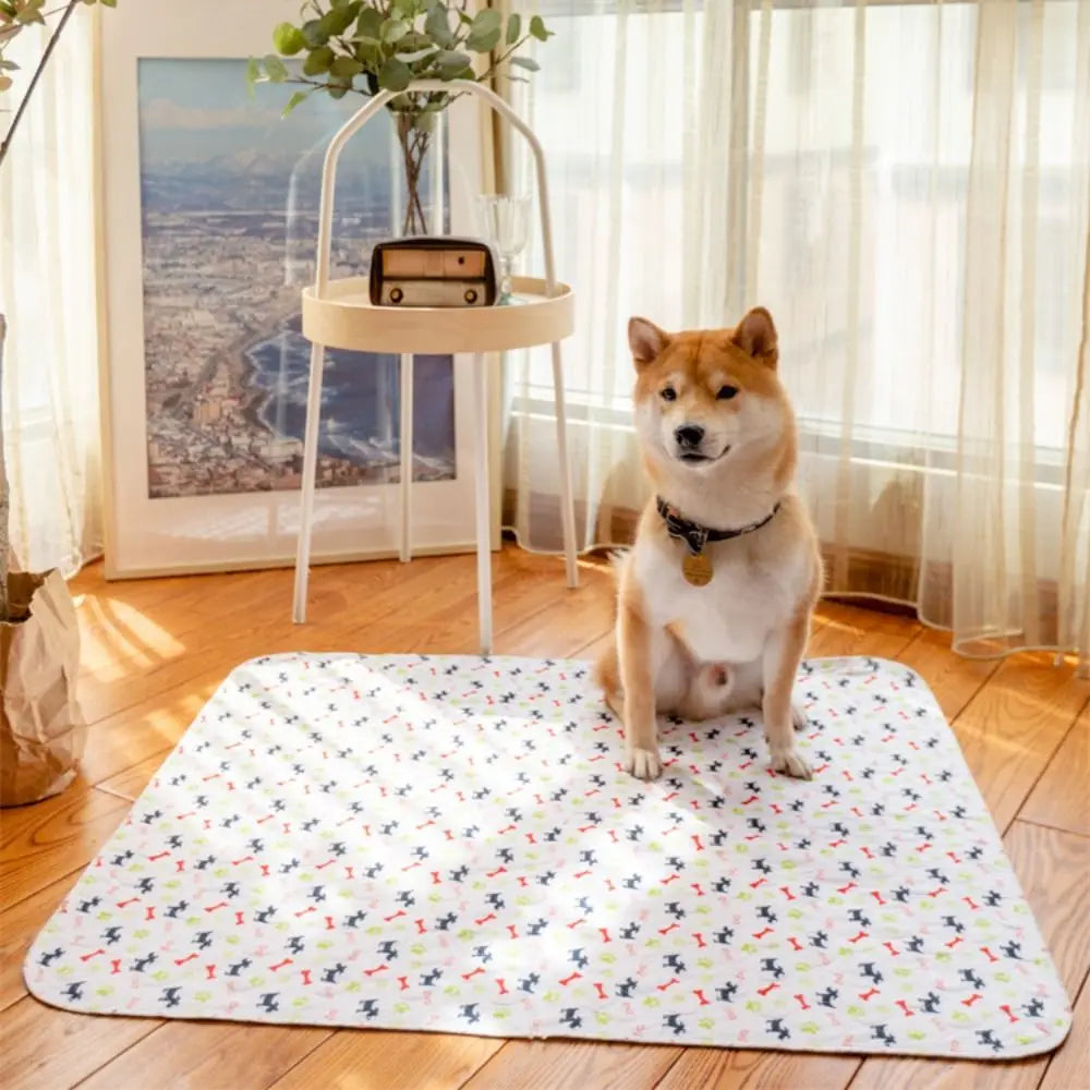 Reusable Washable Puppy Pee Pad – Anti-Slip Waterproof Dog Mat Puppy Training Pad Nixie