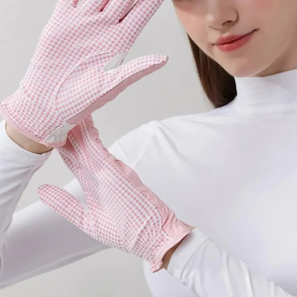 Women's Anti-Slip Golf Gloves – Enhanced Grip & Breathable PU Golf Gloves Nixie