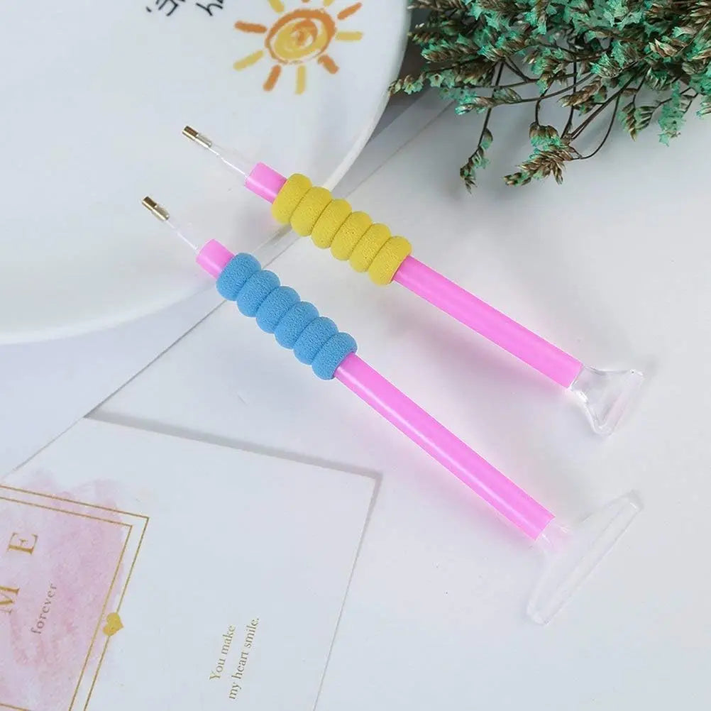 10Pcs Silicone Grip Sleeves for Nail Art Tools – Anti-Slip Set Nail Art Grip Sleeves Nixie