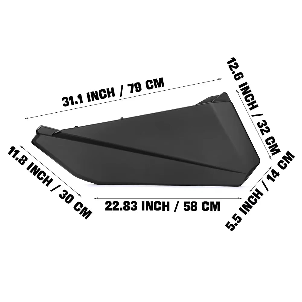 Can-Am Maverick X3 Lower Door Panels Metal Frame 715002903 UTV Door Panels Nixie