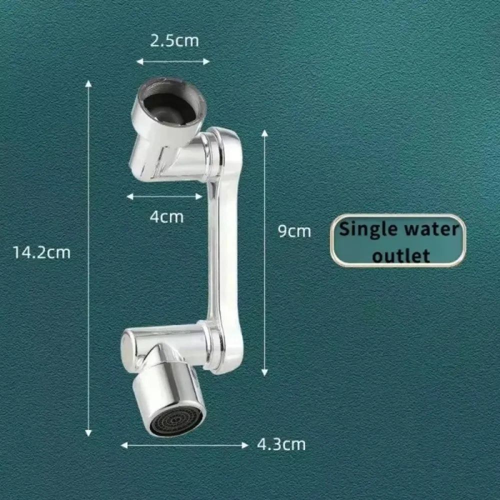 1080° Swivel Faucet Extender Sprayer – 2 Mode Water Saving Faucet Sprayer Head Nixie
