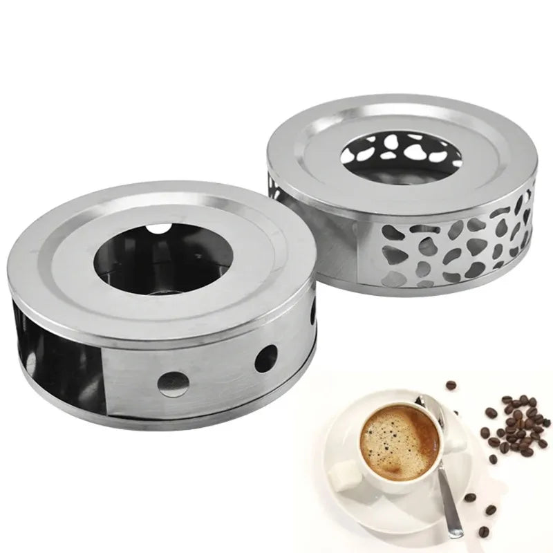 Stainless Steel Tea & Coffee Warmer – Home, Office & Café