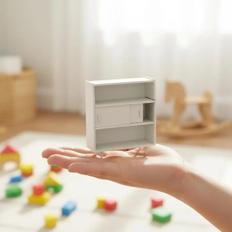 1:12 Miniature Dollhouse Wall Cabinet Furniture Accessory Dollhouse Miniature Furniture Nixie