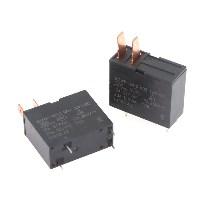 2PCS 12V Relay 302WP-1AH-C M02 12VDC 4-Pin Microwave Oven Part