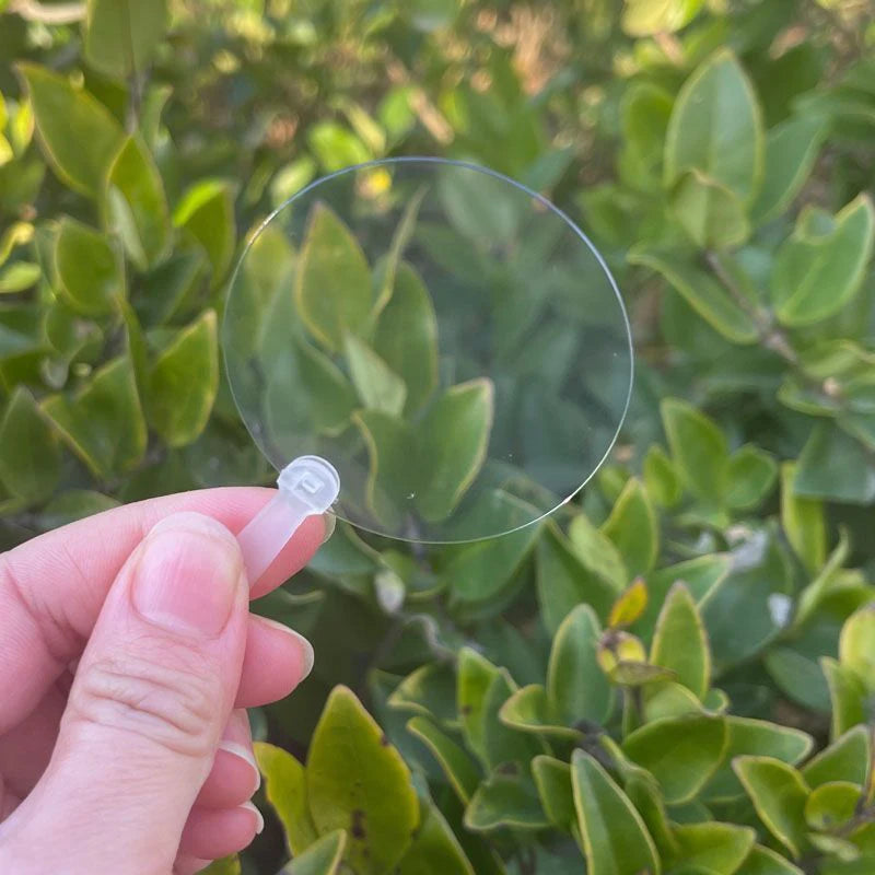 50pcs Mini Transparent Acrylic Fans – DIY Craft & Party Supplies DIY Craft Supplies Nixie