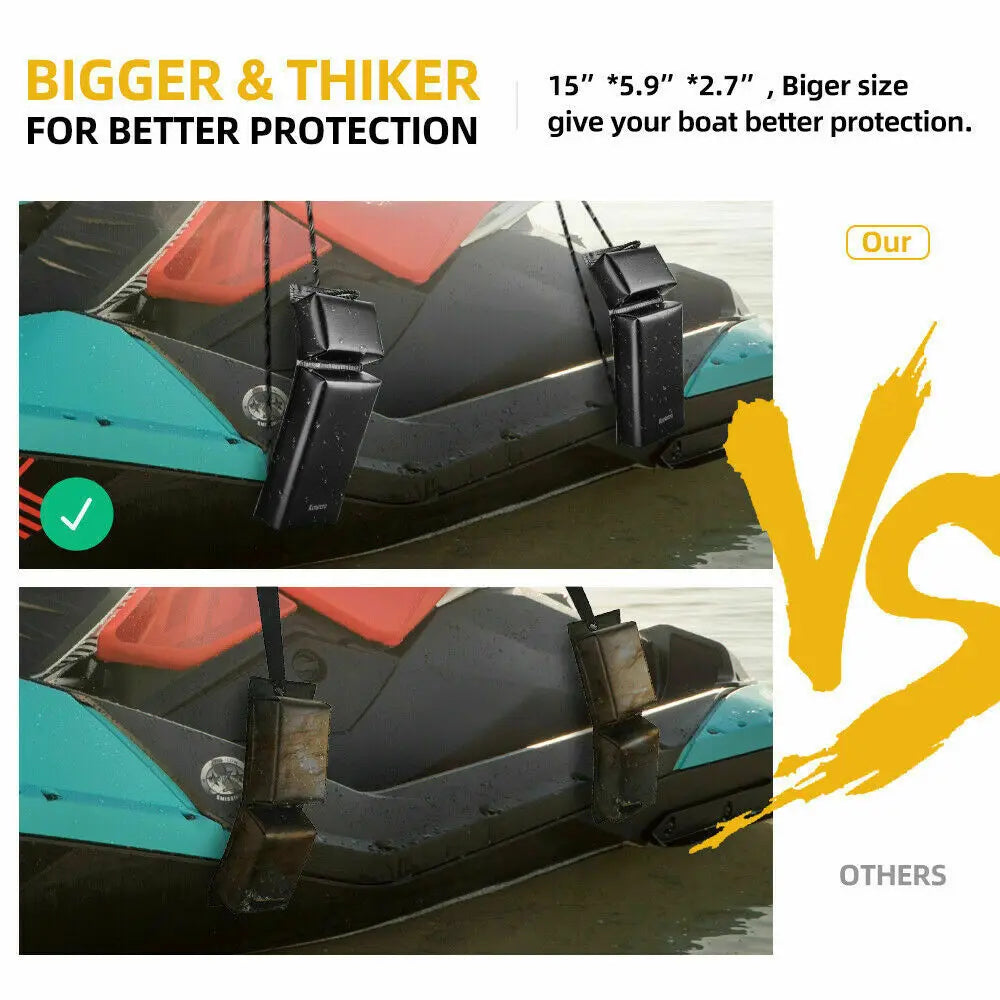 PWC Boat Fender Bumper 2-Pack – Jet Ski Mooring Protection PWC Boat Fender Nixie