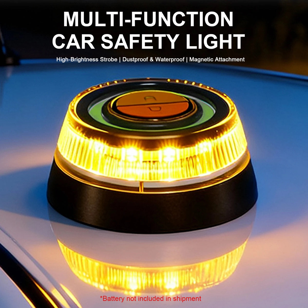 Nixie Car Emergency Beacon LED Strobe Warning Signal Light Emergency Beacon Light Nixie