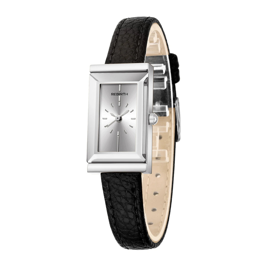Women's French Retro Gold Quartz Watch | Leather Strap