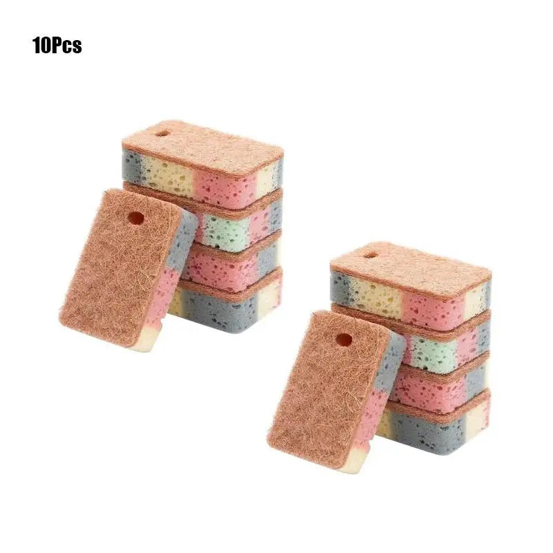 Scratch-Free Dishwashing Sponge Scrub Pads – 1/5/10/20 Pcs