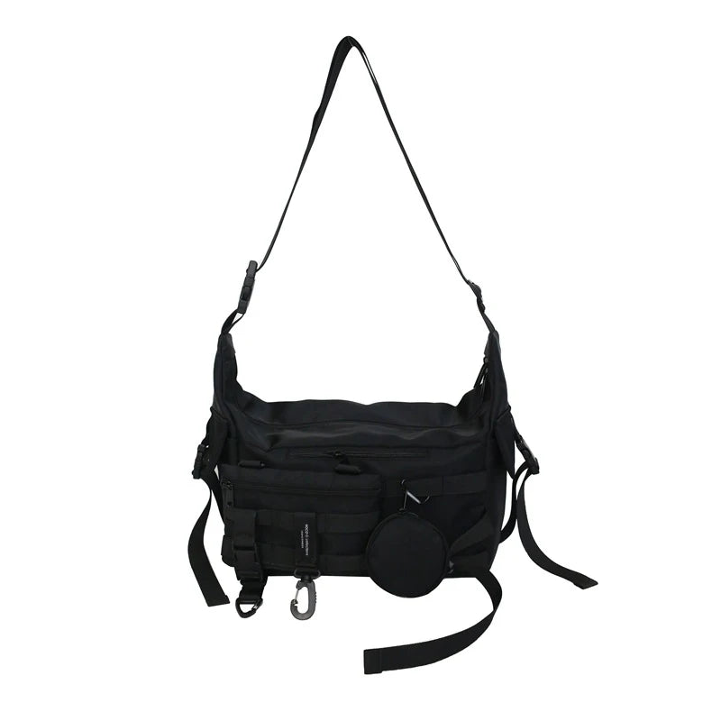 Unisex Harajuku Nylon Crossbody Messenger Bag | Nixie BB-1021 Crossbody Messenger Bag Nixie