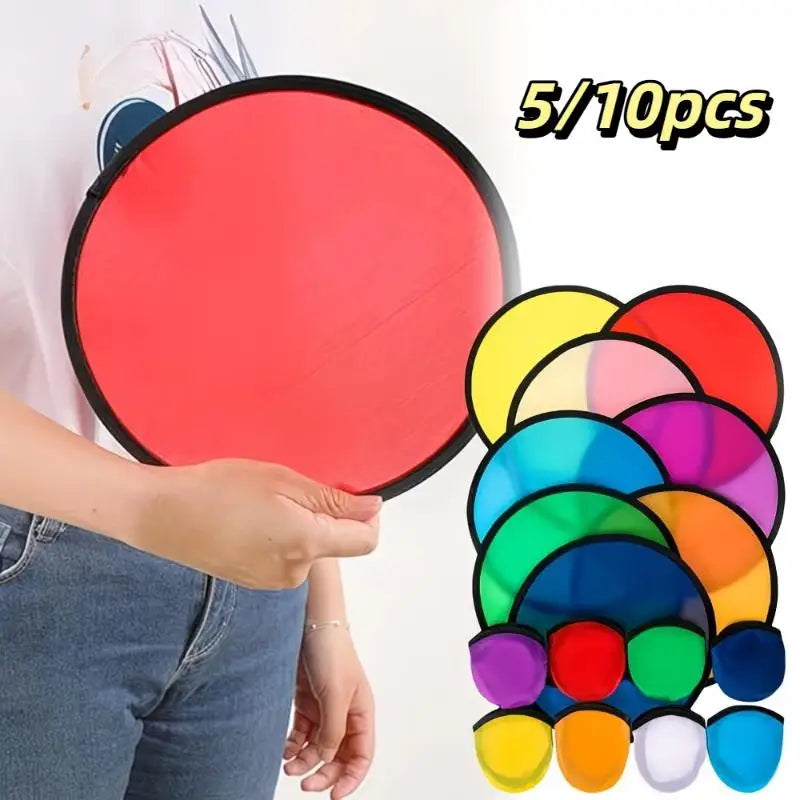 Foldable Pocket Hand Fan 5/10 Pack – Portable Cooling Fan Foldable Hand Fan Nixie