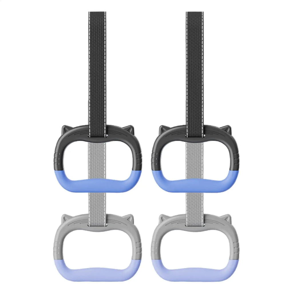 Kids Gymnastics Rings 440 lbs – Adjustable Straps & Pull-Up Bar Kids Gymnastics Rings Nixie