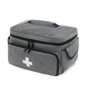 Travel Medicine Bag | Multi-Pocket, Waterproof, Adjustable Strap